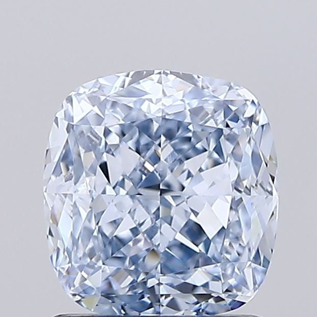 Loose Diamond - CUSHION MODIFIED 1.33ct Fancy Light Blue VVS2: Loose Diamond - CUSHION MODIFIED 1.33ct Fancy Light Blue VVS2 Source: This is a real non-mined Diamond that has been grown in a lab Shape: CUSHION MODIFIED Carats: 1.33 Color: Fancy Light Blue Certifi