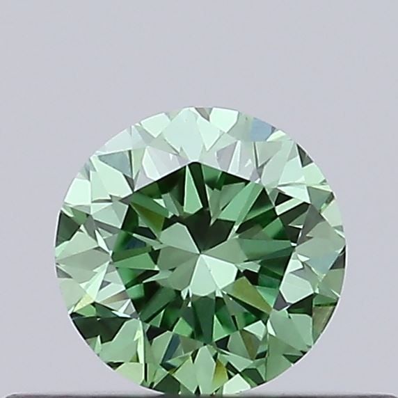 Loose Diamond - ROUND 0.26ct Fancy Vivid Green VVS1: Loose Diamond - ROUND 0.26ct Fancy Vivid Green VVS1 Source: This is a real non-mined Diamond that has been grown in a lab Shape: ROUND Carats: 0.26 Color: Fancy Vivid Green Certification: IGI Video: