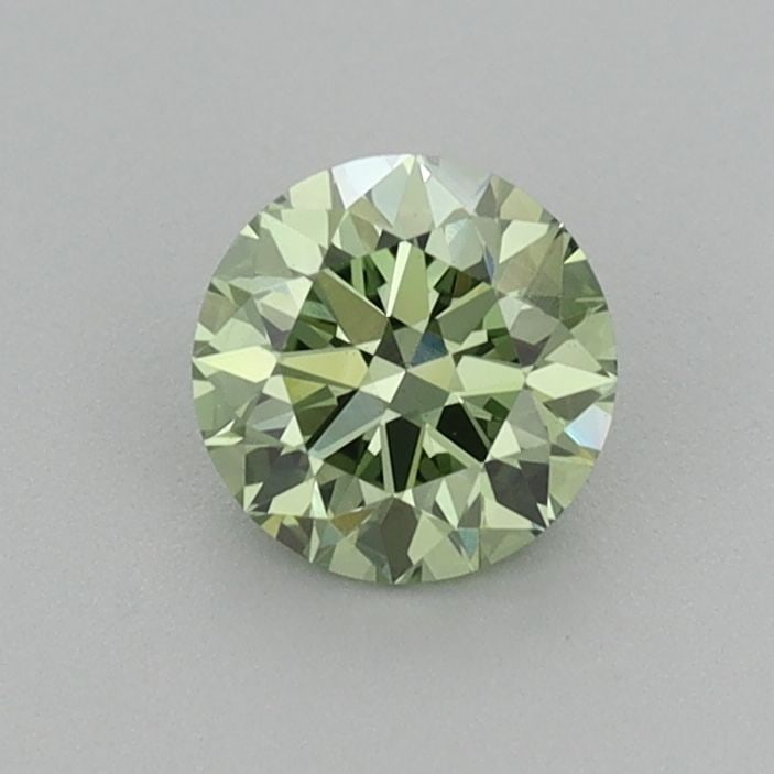 Ideal Loose Diamond - ROUND 0.56ct Fancy Vivid Green VS1: Ideal Loose Diamond - ROUND 0.56ct Fancy Vivid Green VS1 Source: This is a real non-mined Diamond that has been grown in a lab Shape: ROUND Carats: 0.56 Color: Fancy Vivid Green Certification: IGI The