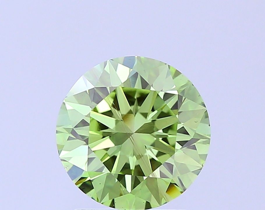 Loose Diamond - ROUND 2.07ct Fancy Vivid Green SI1: Loose Diamond - ROUND 2.07ct Fancy Vivid Green SI1 Source: This is a real non-mined Diamond that has been grown in a lab Shape: ROUND Carats: 2.07 Color: Fancy Vivid Green Certification: IGI Video: