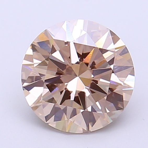 Loose Diamond - ROUND 1.6ct Fancy Light Brown VVS2: Loose Diamond - ROUND 1.6ct Fancy Light Brown VVS2 Source: This is a real non-mined Diamond that has been grown in a lab Shape: ROUND Carats: 1.6 Color: Fancy Light Brown Certification: IGI Video: