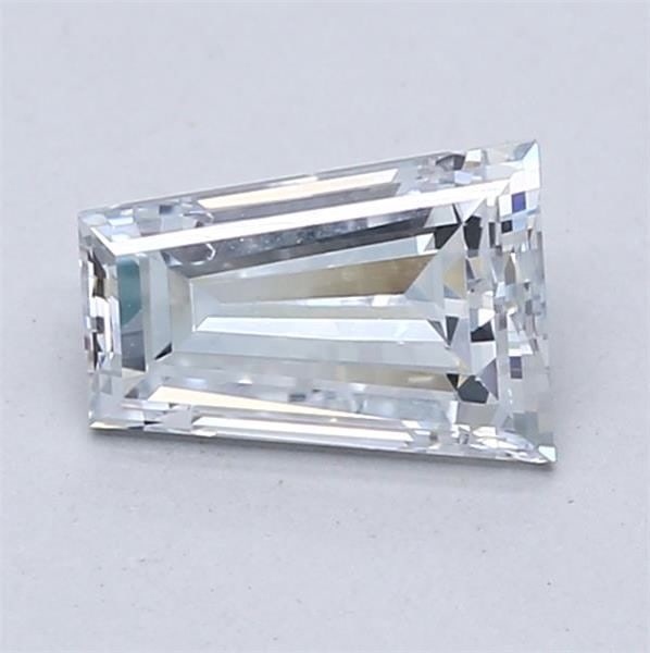 Loose Diamond - TAPERED BAGUETTE 1.11ct Light Blue VVS2: Loose Diamond - TAPERED BAGUETTE 1.11ct Light Blue VVS2 Source: This is a real non-mined Diamond that has been grown in a lab Shape: TAPERED BAGUETTE Carats: 1.11 Color: Light Blue Certification: NONE