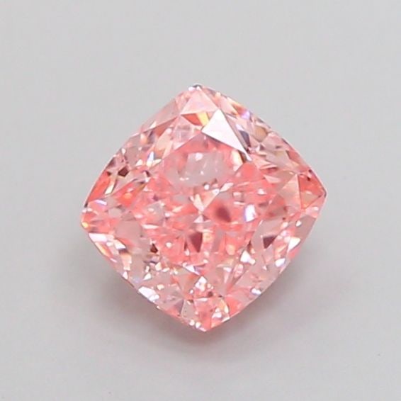 Loose Diamond - CUSHION MODIFIED 0.8ct Fancy Vivid Pink VS1: Loose Diamond - CUSHION MODIFIED 0.8ct Fancy Vivid Pink VS1 Source: This is a real non-mined Diamond that has been grown in a lab Shape: CUSHION MODIFIED Carats: 0.8 Color: Fancy Vivid Pink Certificat