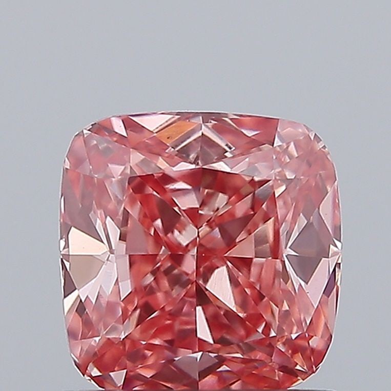 Loose Diamond - CUSHION MODIFIED 1.15ct Fancy Vivid Pink VS1: Loose Diamond - CUSHION MODIFIED 1.15ct Fancy Vivid Pink VS1 Source: This is a real non-mined Diamond that has been grown in a lab Shape: CUSHION MODIFIED Carats: 1.15 Color: Fancy Vivid Pink Certific
