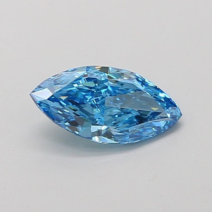 Loose Diamond - MARQUISE 1.04ct Fancy Vivid Blue VVS2: Loose Diamond - MARQUISE 1.04ct Fancy Vivid Blue VVS2 Source: This is a real non-mined Diamond that has been grown in a lab Shape: MARQUISE Carats: 1.04 Color: Fancy Vivid Blue Certification: IGI Vide