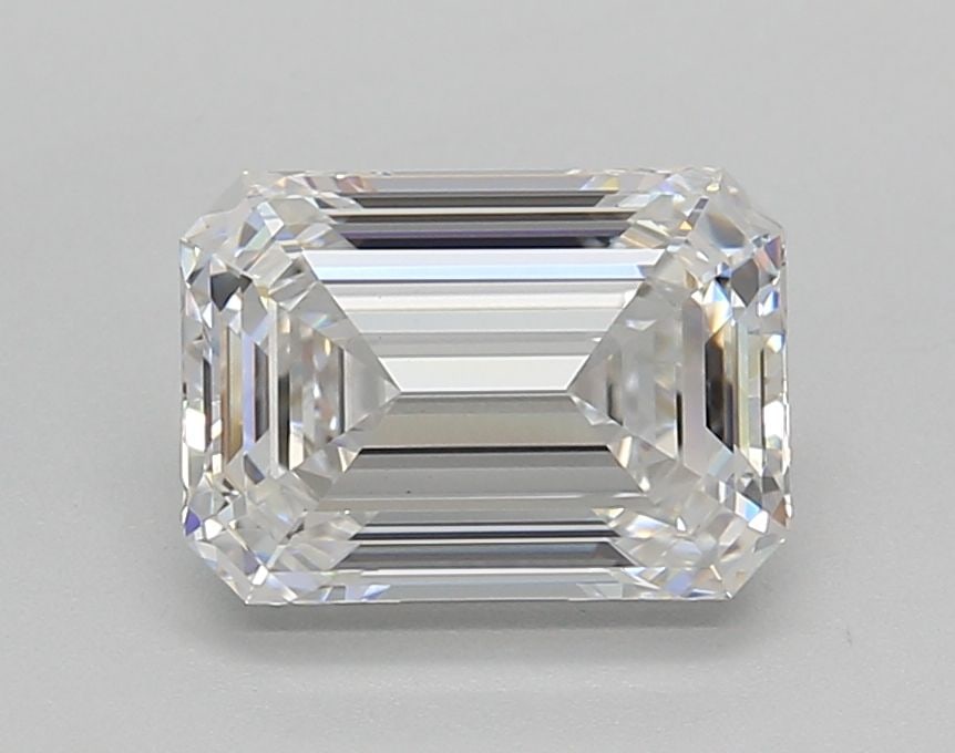 Loose Diamond - EMERALD 2.01ct E VVS2: Loose Diamond - EMERALD 2.01ct E VVS2 Source: This is a real non-mined Diamond that has been grown in a lab Shape: EMERALD Carats: 2.01 Color: E Clarity: VVS2 Certification: IGI The Diamond Depot Guar