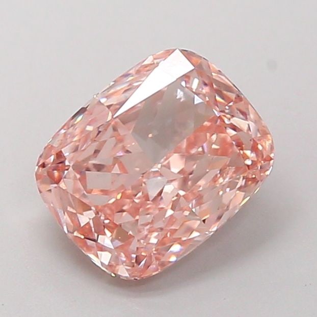 Loose Diamond - CUSHION MODIFIED 2.0ct Fancy Intense Pink VS1: Loose Diamond - CUSHION MODIFIED 2.0ct Fancy Intense Pink VS1 Source: This is a real non-mined Diamond that has been grown in a lab Shape: CUSHION MODIFIED Carats: 2.0 Color: Fancy Intense Pink Certif