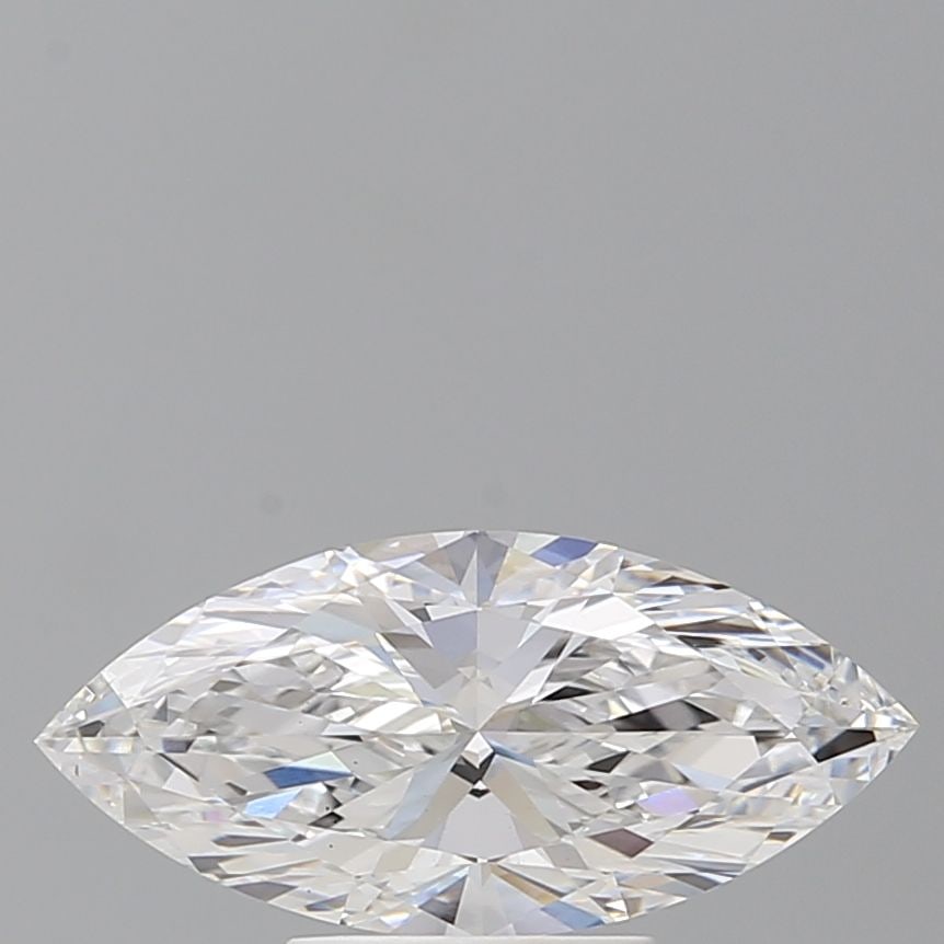 Loose Diamond - MARQUISE 2.07ct E VS1: Loose Diamond - MARQUISE 2.07ct E VS1 Source: This is a real non-mined Diamond that has been grown in a lab Shape: MARQUISE Carats: 2.07 Color: E Clarity: VS1 Certification: IGI Video: