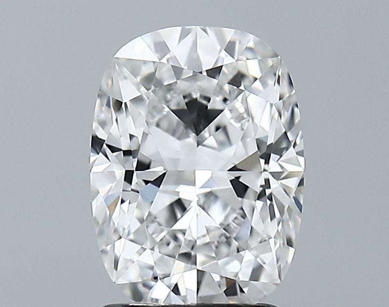 Loose Diamond - CUSHION MODIFIED 1.72ct D VVS2: Loose Diamond - CUSHION MODIFIED 1.72ct D VVS2 Source: This is a real non-mined Diamond that has been grown in a lab Shape: CUSHION MODIFIED Carats: 1.72 Color: D Clarity: VVS2 Certification: IGI Vide