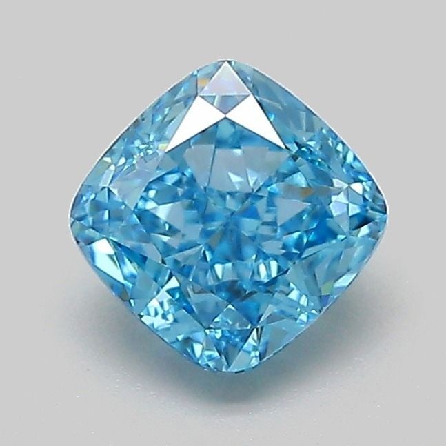 Loose Diamond - CUSHION MODIFIED 1.09ct Fancy Vivid Blue VVS2: Loose Diamond - CUSHION MODIFIED 1.09ct Fancy Vivid Blue VVS2 Source: This is a real non-mined Diamond that has been grown in a lab Shape: CUSHION MODIFIED Carats: 1.09 Color: Fancy Vivid Blue Certifi
