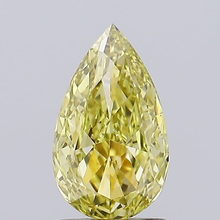 Loose Diamond - PEAR 1.01ct Fancy Intense Yellow VS1: Loose Diamond - PEAR 1.01ct Fancy Intense Yellow VS1 Source: This is a real non-mined Diamond that has been grown in a lab Shape: PEAR Carats: 1.01 Color: Fancy Intense Yellow Certification: IGI Video
