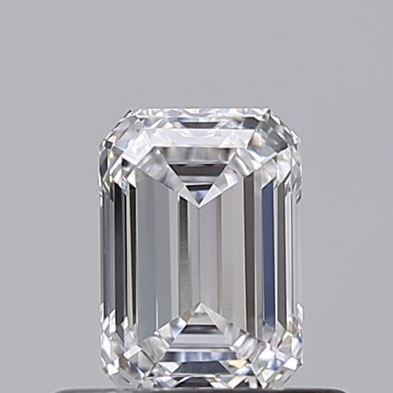 Loose Diamond - EMERALD 0.51ct E VS1: Loose Diamond - EMERALD 0.51ct E VS1 Source: This is a real non-mined Diamond that has been grown in a lab Shape: EMERALD Carats: 0.51 Color: E Clarity: VS1 Certification: NONE Video: