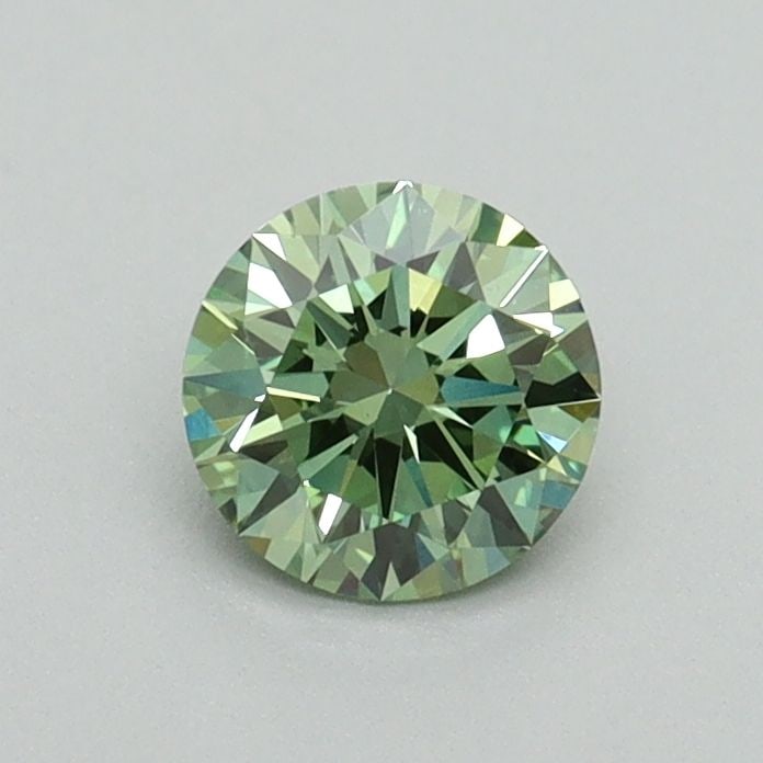 Loose Diamond - ROUND 0.51ct Fancy Vivid Green VS2: Loose Diamond - ROUND 0.51ct Fancy Vivid Green VS2 Source: This is a real non-mined Diamond that has been grown in a lab Shape: ROUND Carats: 0.51 Color: Fancy Vivid Green Certification: IGI Video:
