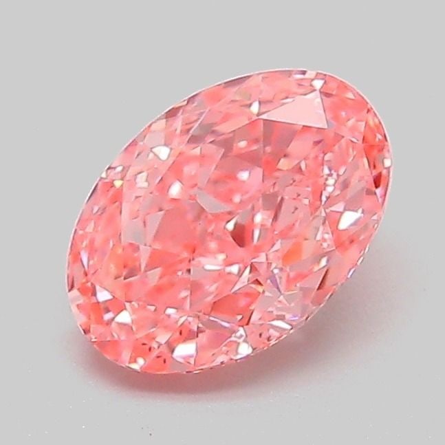 Loose Diamond - OVAL 1.01ct Fancy Vivid Pink VS1: Loose Diamond - OVAL 1.01ct Fancy Vivid Pink VS1 Source: This is a real non-mined Diamond that has been grown in a lab Shape: OVAL Carats: 1.01 Color: Fancy Vivid Pink Certification: IGI Video: