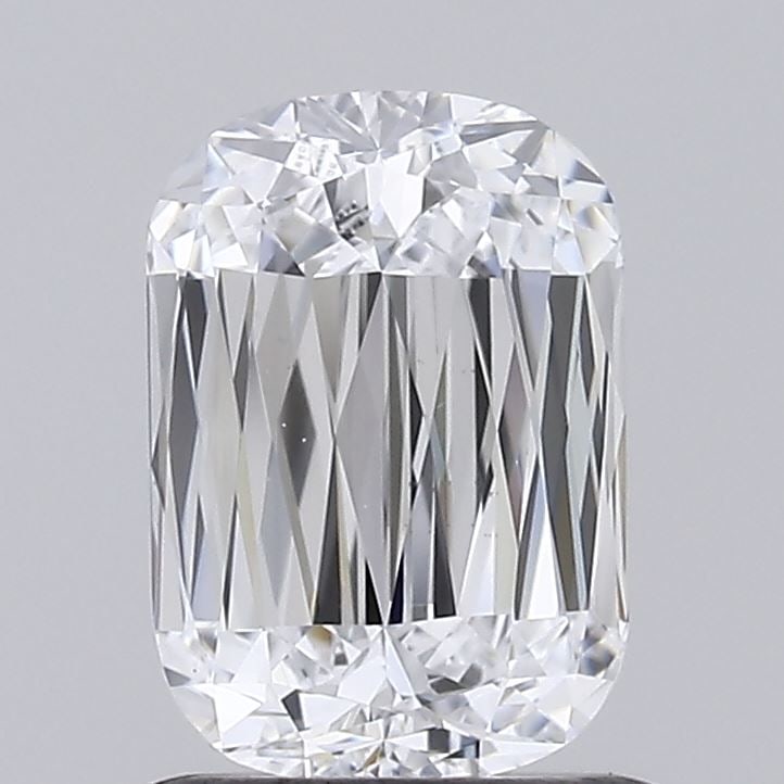 Loose Diamond - CUSHION MODIFIED 1.04ct D VS1: Loose Diamond - CUSHION MODIFIED 1.04ct D VS1 Source: This is a real non-mined Diamond that has been grown in a lab Shape: CUSHION MODIFIED Carats: 1.04 Color: D Clarity: VS1 Certification: IGI Video: