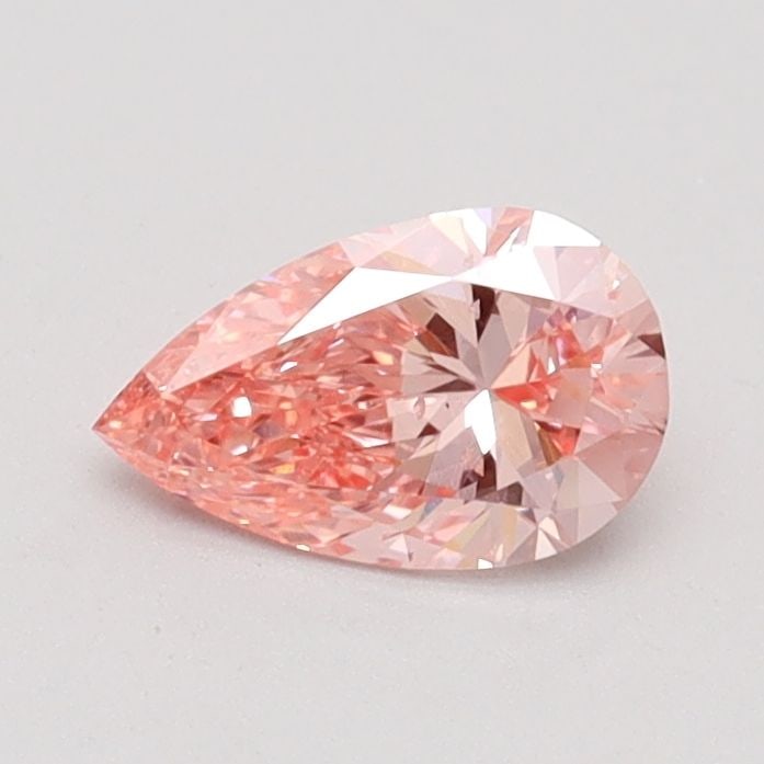 Loose Diamond - PEAR 0.51ct Fancy Intense Pink SI1: Loose Diamond - PEAR 0.51ct Fancy Intense Pink SI1 Source: This is a real non-mined Diamond that has been grown in a lab Shape: PEAR Carats: 0.51 Color: Fancy Intense Pink Certification: IGI Video:
