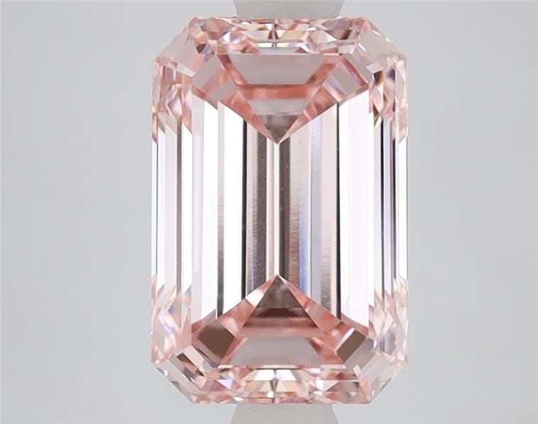 Loose Diamond - EMERALD 2.54ct Fancy Intense Pink VVS2: Loose Diamond - EMERALD 2.54ct Fancy Intense Pink VVS2 Source: This is a real non-mined Diamond that has been grown in a lab Shape: EMERALD Carats: 2.54 Color: Fancy Intense Pink Certification: IGI Vi