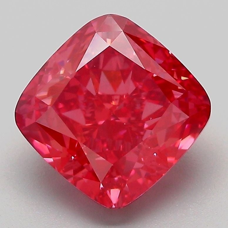 Loose Diamond - CUSHION MODIFIED 3.13ct Fancy Vivid Pink VS1: Loose Diamond - CUSHION MODIFIED 3.13ct Fancy Vivid Pink VS1 Source: This is a real non-mined Diamond that has been grown in a lab Shape: CUSHION MODIFIED Carats: 3.13 Color: Fancy Vivid Pink Certific