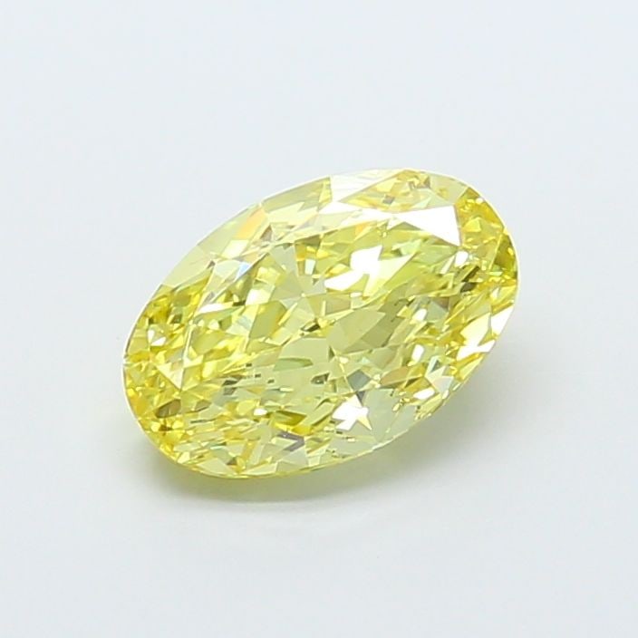 Loose Diamond - OVAL 2.58ct Fancy Intense Yellow VVS2: Loose Diamond - OVAL 2.58ct Fancy Intense Yellow VVS2 Source: This is a real non-mined Diamond that has been grown in a lab Shape: OVAL Carats: 2.58 Color: Fancy Intense Yellow Certification: IGI Vide