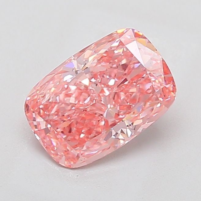Loose Diamond - CUSHION MODIFIED 2.5ct Fancy Vivid Pink VS1: Loose Diamond - CUSHION MODIFIED 2.5ct Fancy Vivid Pink VS1 Source: This is a real non-mined Diamond that has been grown in a lab Shape: CUSHION MODIFIED Carats: 2.5 Color: Fancy Vivid Pink Certificat