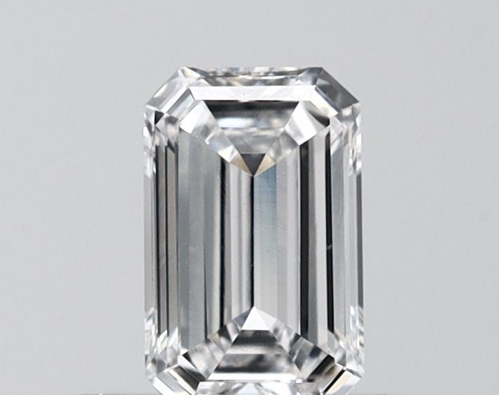 Loose Diamond - EMERALD 0.43ct D VVS1: Loose Diamond - EMERALD 0.43ct D VVS1 Source: This is a real non-mined Diamond that has been grown in a lab Shape: EMERALD Carats: 0.43 Color: D Clarity: VVS1 Certification: IGI Video: