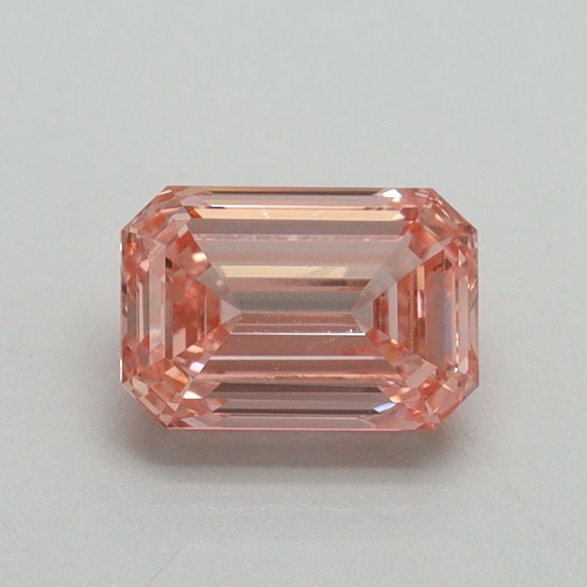 Loose Diamond - EMERALD 1.0ct Fancy Intense Pink VVS2: Loose Diamond - EMERALD 1.0ct Fancy Intense Pink VVS2 Source: This is a real non-mined Diamond that has been grown in a lab Shape: EMERALD Carats: 1.0 Color: Fancy Intense Pink Certification: IGI Vide