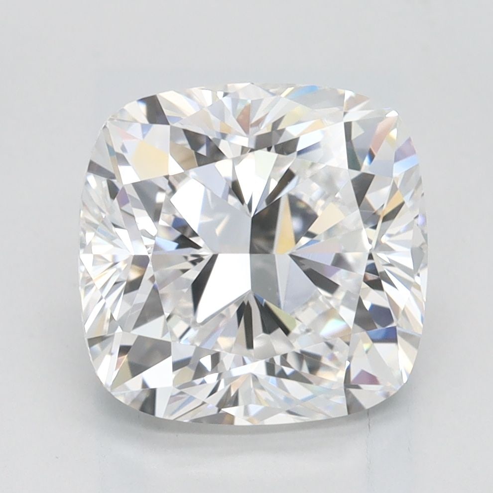 Loose Diamond - CUSHION MODIFIED 2.69ct D VVS1: Loose Diamond - CUSHION MODIFIED 2.69ct D VVS1 Source: This is a real non-mined Diamond that has been grown in a lab Shape: CUSHION MODIFIED Carats: 2.69 Color: D Clarity: VVS1 Certification: IGI Vide