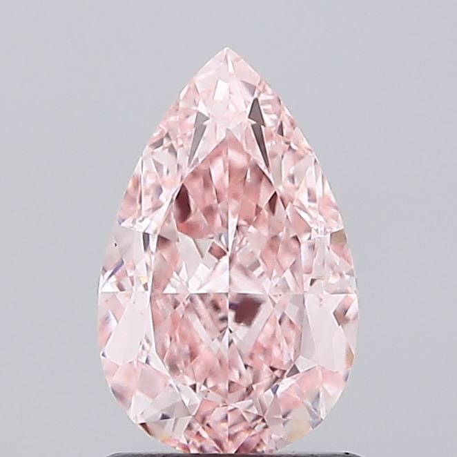Loose Diamond - PEAR 1.14ct Fancy Intense Pink VS1: Loose Diamond - PEAR 1.14ct Fancy Intense Pink VS1 Source: This is a real non-mined Diamond that has been grown in a lab Shape: PEAR Carats: 1.14 Color: Fancy Intense Pink Certification: IGI Video: