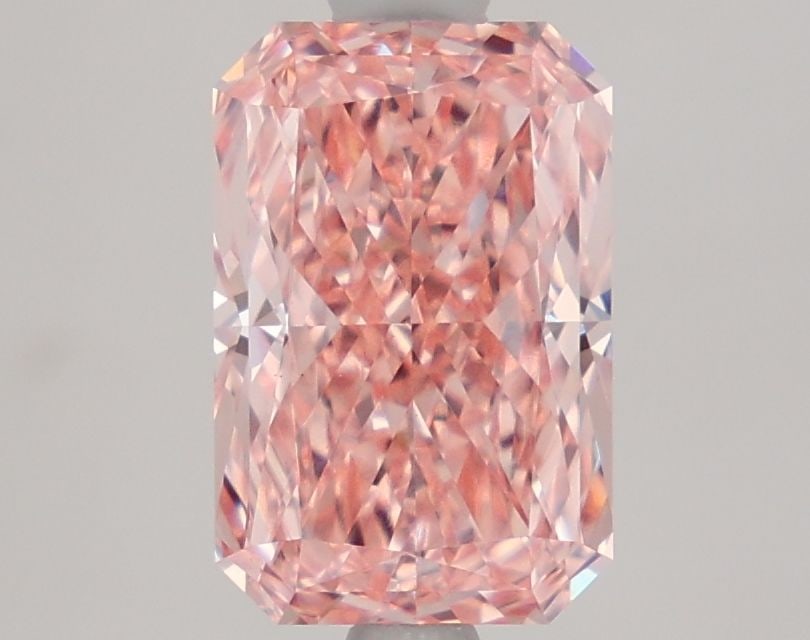 Loose Diamond - RADIANT 2.15ct Fancy Vivid Pink VS1: Loose Diamond - RADIANT 2.15ct Fancy Vivid Pink VS1 Source: This is a real non-mined Diamond that has been grown in a lab Shape: RADIANT Carats: 2.15 Color: Fancy Vivid Pink Certification: IGI Video:
