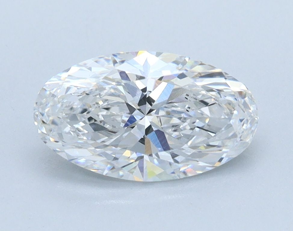 Loose Diamond - OVAL 1.08ct D VVS2: Loose Diamond - OVAL 1.08ct D VVS2 Source: This is a real non-mined Diamond that has been grown in a lab Shape: OVAL Carats: 1.08 Color: D Clarity: VVS2 Certification: IGI The Diamond Depot Guarantee: