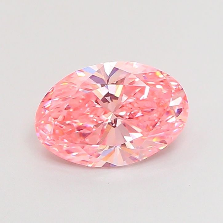 Loose Diamond - OVAL 1.45ct Fancy Vivid Pink VVS2: Loose Diamond - OVAL 1.45ct Fancy Vivid Pink VVS2 Source: This is a real non-mined Diamond that has been grown in a lab Shape: OVAL Carats: 1.45 Color: Fancy Vivid Pink Certification: IGI Video: