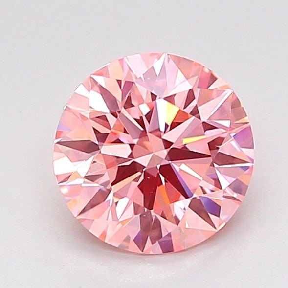 Ideal Loose Diamond - ROUND 1.22ct Fancy Vivid Pink VS1: Ideal Loose Diamond - ROUND 1.22ct Fancy Vivid Pink VS1 Source: This is a real non-mined Diamond that has been grown in a lab Shape: ROUND Carats: 1.22 Color: Fancy Vivid Pink Certification: IGI Video