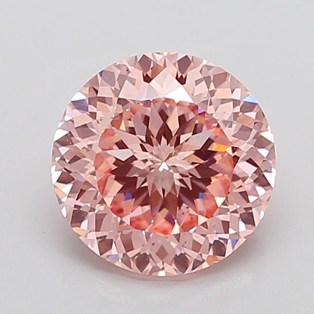 Loose Diamond - ROUND 3.68ct Fancy Intense Pink VS1: Loose Diamond - ROUND 3.68ct Fancy Intense Pink VS1 Source: This is a real non-mined Diamond that has been grown in a lab Shape: ROUND Carats: 3.68 Color: Fancy Intense Pink Certification: IGI Video: