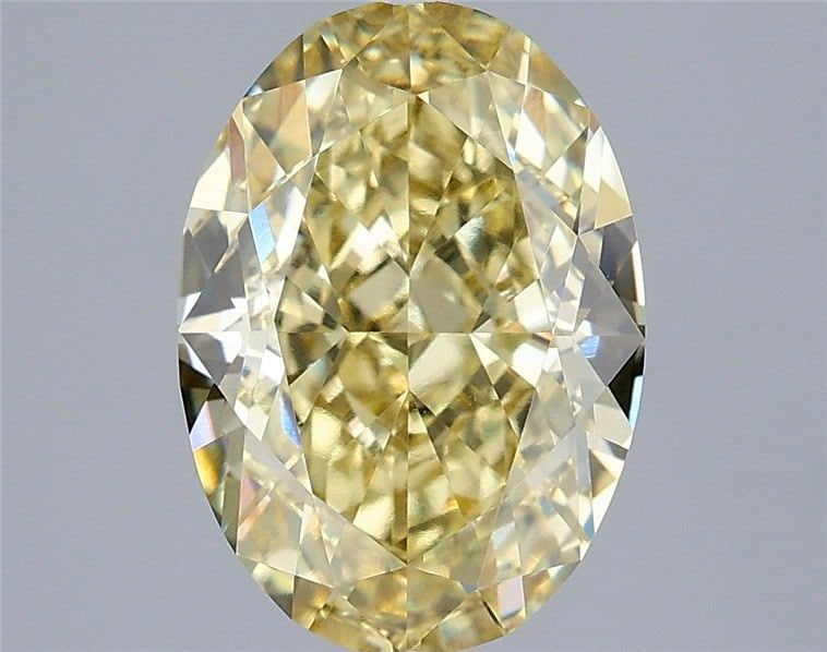Loose Diamond - OVAL 3.59ct Fancy Intense Yellow VS1: Loose Diamond - OVAL 3.59ct Fancy Intense Yellow VS1 Source: This is a real non-mined Diamond that has been grown in a lab Shape: OVAL Carats: 3.59 Color: Fancy Intense Yellow Certification: IGI Video