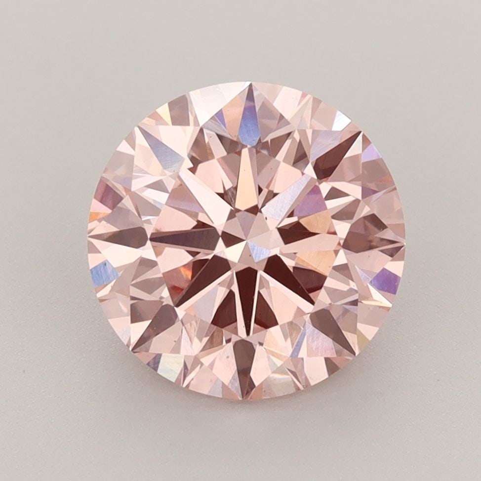 Loose Diamond - ROUND 3.08ct Fancy Intense Pink VS1: Loose Diamond - ROUND 3.08ct Fancy Intense Pink VS1 Source: This is a real non-mined Diamond that has been grown in a lab Shape: ROUND Carats: 3.08 Color: Fancy Intense Pink Certification: IGI Video: