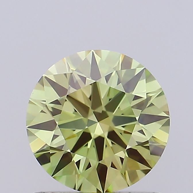 Ideal Loose Diamond - ROUND 1.01ct Fancy Intense Greenish Yellow VVS1: Ideal Loose Diamond - ROUND 1.01ct Fancy Intense Greenish Yellow VVS1 Source: This is a real non-mined Diamond that has been grown in a lab Shape: ROUND Carats: 1.01 Color: Fancy Intense Greenish Yell