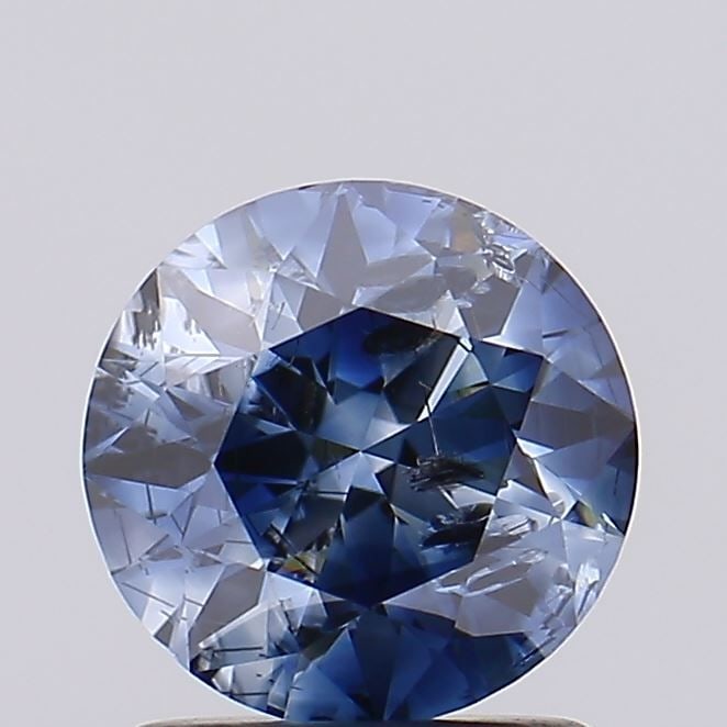 Loose Diamond - ROUND 1.31ct Fancy Deep Blue I3: Loose Diamond - ROUND 1.31ct Fancy Deep Blue I3 Source: This is a real non-mined Diamond that has been grown in a lab Shape: ROUND Carats: 1.31 Color: Fancy Deep Blue Certification: NONE Video: