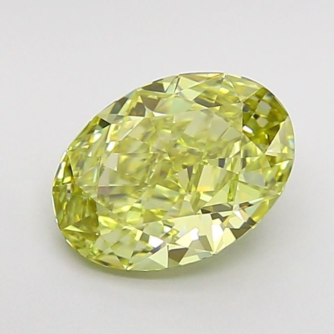 Loose Diamond - OVAL 1.54ct Fancy Intense Yellow VVS2: Loose Diamond - OVAL 1.54ct Fancy Intense Yellow VVS2 Source: This is a real non-mined Diamond that has been grown in a lab Shape: OVAL Carats: 1.54 Color: Fancy Intense Yellow Certification: IGI Vide