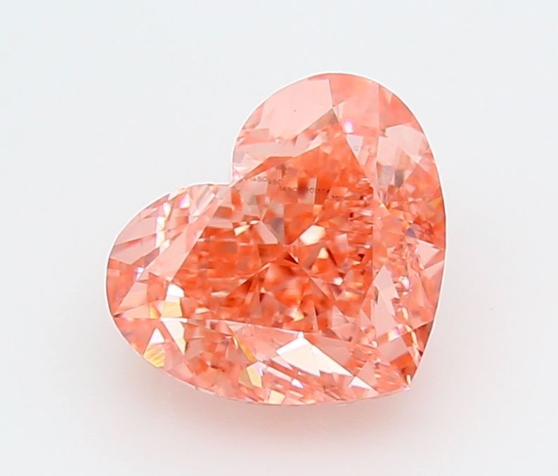 Loose Diamond - HEART 3.09ct Fancy Vivid Pink VVS2: Loose Diamond - HEART 3.09ct Fancy Vivid Pink VVS2 Source: This is a real non-mined Diamond that has been grown in a lab Shape: HEART Carats: 3.09 Color: Fancy Vivid Pink Certification: IGI Video: