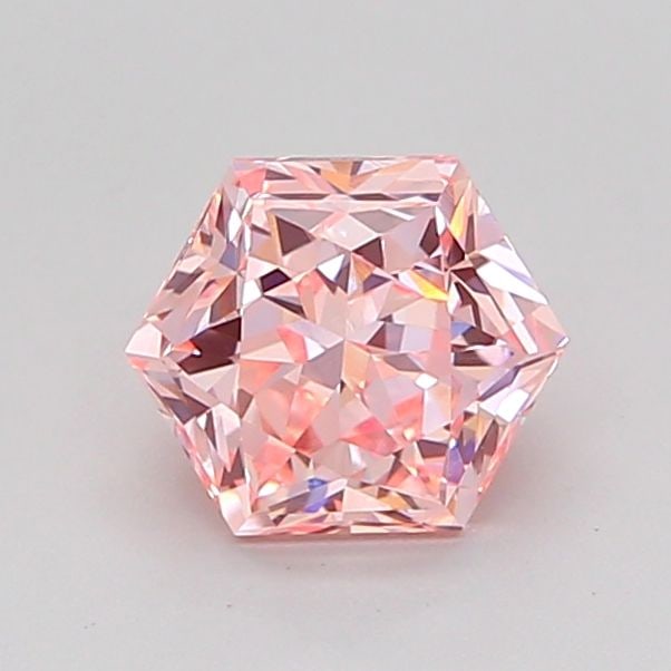 Loose Diamond - HEXAGONAL 1.06ct Fancy Intense Pink VVS2: Loose Diamond - HEXAGONAL 1.06ct Fancy Intense Pink VVS2 Source: This is a real non-mined Diamond that has been grown in a lab Shape: HEXAGONAL Carats: 1.06 Color: Fancy Intense Pink Certification: IG