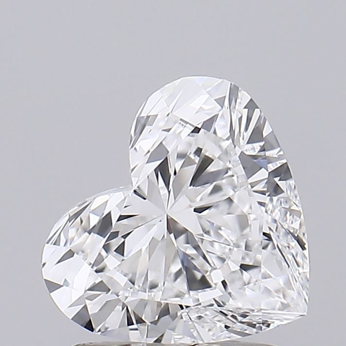 Loose Diamond - HEART 1.42ct D VVS1: Loose Diamond - HEART 1.42ct D VVS1 Source: This is a real non-mined Diamond that has been grown in a lab Shape: HEART Carats: 1.42 Color: D Clarity: VVS1 Certification: IGI Video: