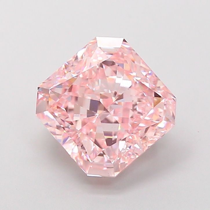 Loose Diamond - SQUARE RADIANT 4.01ct Fancy Vivid Pink VS2: Loose Diamond - SQUARE RADIANT 4.01ct Fancy Vivid Pink VS2 Source: This is a real non-mined Diamond that has been grown in a lab Shape: SQUARE RADIANT Carats: 4.01 Color: Fancy Vivid Pink Certificatio