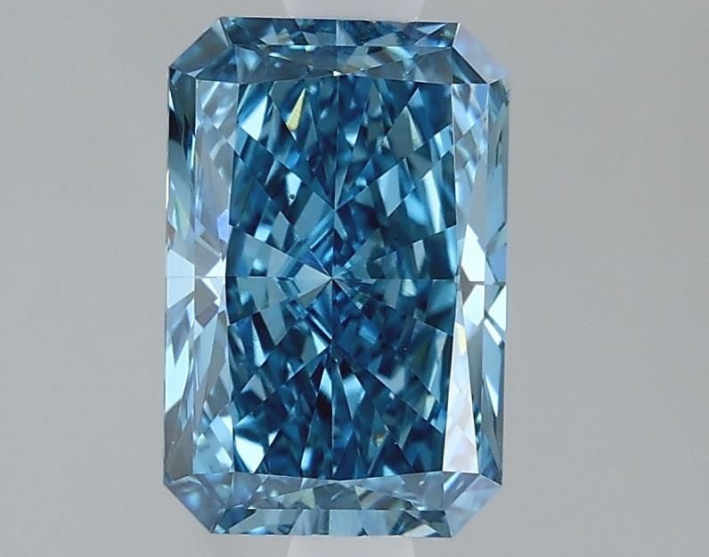 Loose Diamond - RADIANT 1.4ct Fancy Vivid Blue VS1: Loose Diamond - RADIANT 1.4ct Fancy Vivid Blue VS1 Source: This is a real non-mined Diamond that has been grown in a lab Shape: RADIANT Carats: 1.4 Color: Fancy Vivid Blue Certification: IGI Video: