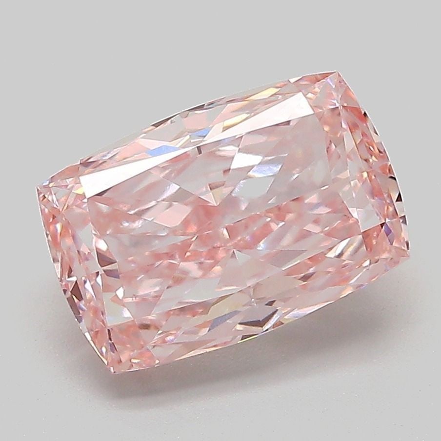 Loose Diamond - CUSHION MODIFIED 3.07ct Fancy Vivid Pink VVS2: Loose Diamond - CUSHION MODIFIED 3.07ct Fancy Vivid Pink VVS2 Source: This is a real non-mined Diamond that has been grown in a lab Shape: CUSHION MODIFIED Carats: 3.07 Color: Fancy Vivid Pink Certifi