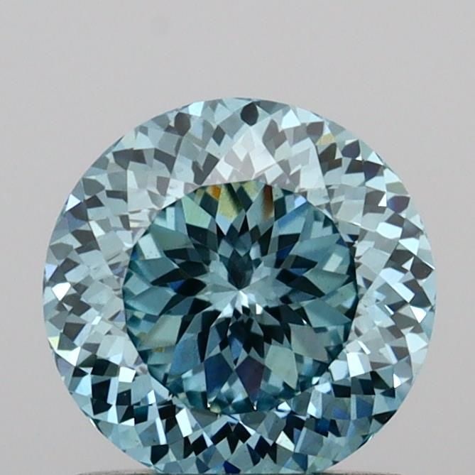 Loose Diamond - ROUND 1.03ct Fancy Vivid Blue VS1: Loose Diamond - ROUND 1.03ct Fancy Vivid Blue VS1 Source: This is a real non-mined Diamond that has been grown in a lab Shape: ROUND Carats: 1.03 Color: Fancy Vivid Blue Certification: IGI Video: