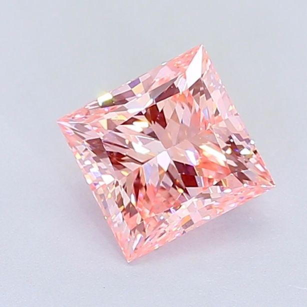 Loose Diamond - PRINCESS 2.01ct Fancy Intense Pink VS1: Loose Diamond - PRINCESS 2.01ct Fancy Intense Pink VS1 Source: This is a real non-mined Diamond that has been grown in a lab Shape: PRINCESS Carats: 2.01 Color: Fancy Intense Pink Certification: IGI V