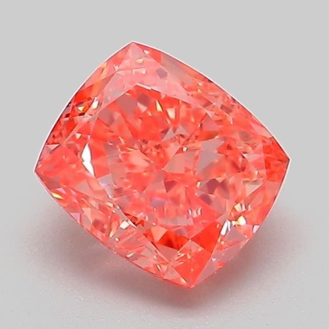 Loose Diamond - CUSHION MODIFIED 1.28ct Fancy Vivid Pink VVS1: Loose Diamond - CUSHION MODIFIED 1.28ct Fancy Vivid Pink VVS1 Source: This is a real non-mined Diamond that has been grown in a lab Shape: CUSHION MODIFIED Carats: 1.28 Color: Fancy Vivid Pink Certifi