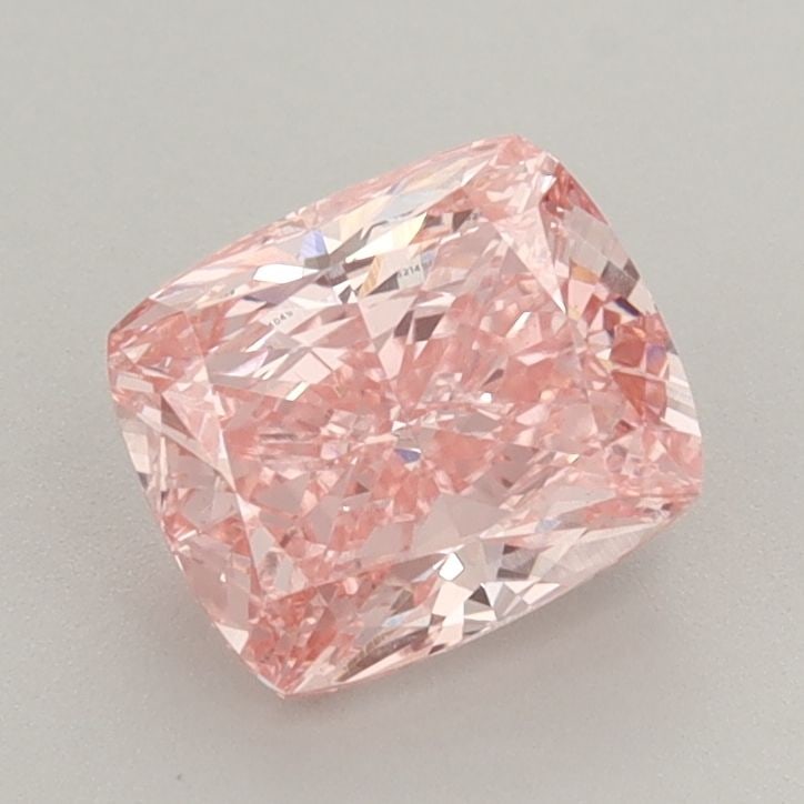 Loose Diamond - CUSHION BRILLIANT 1.56ct Fancy Vivid Pink VS2: Loose Diamond - CUSHION BRILLIANT 1.56ct Fancy Vivid Pink VS2 Source: This is a real non-mined Diamond that has been grown in a lab Shape: CUSHION BRILLIANT Carats: 1.56 Color: Fancy Vivid Pink Certif
