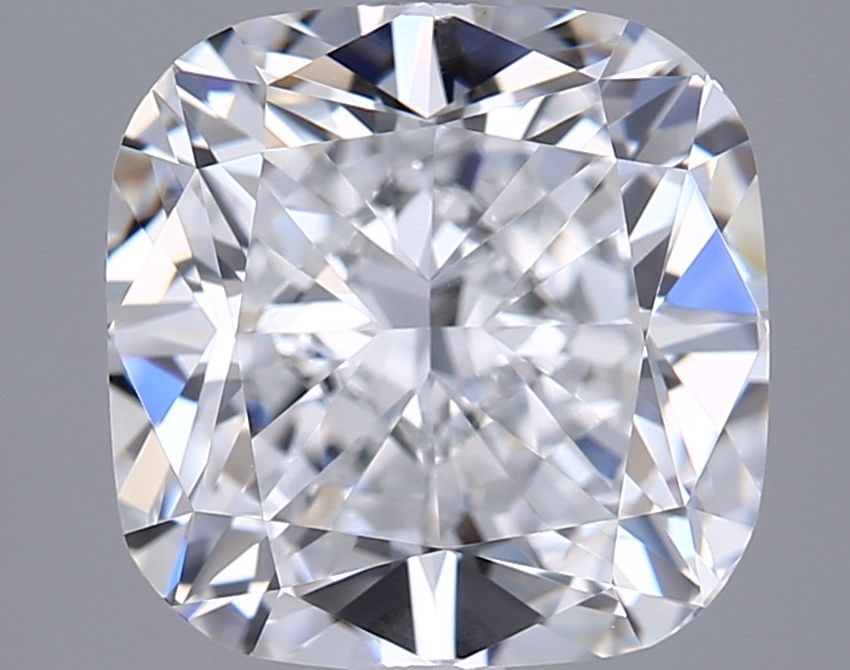 Loose Diamond - CUSHION MODIFIED 3.07ct D VVS2: Loose Diamond - CUSHION MODIFIED 3.07ct D VVS2 Source: This is a real non-mined Diamond that has been grown in a lab Shape: CUSHION MODIFIED Carats: 3.07 Color: D Clarity: VVS2 Certification: IGI Vide