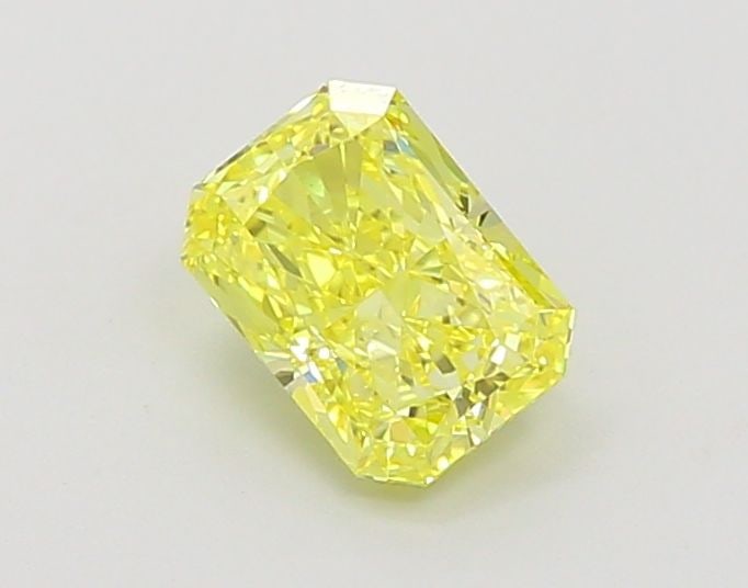 Loose Diamond - RADIANT 1.01ct Fancy Vivid Yellow VS1: Loose Diamond - RADIANT 1.01ct Fancy Vivid Yellow VS1 Source: This is a real non-mined Diamond that has been grown in a lab Shape: RADIANT Carats: 1.01 Color: Fancy Vivid Yellow Certification: IGI Vid